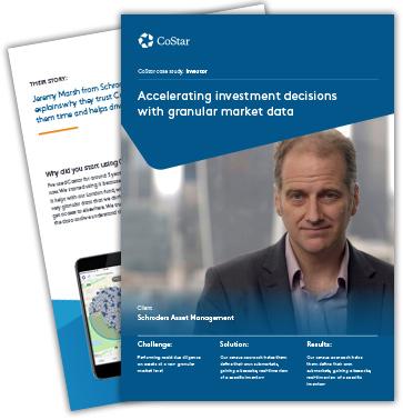 Accelerating investment decisions with granular market data