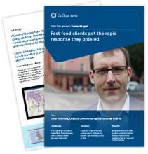Fast food clients get the rapid response they ordered